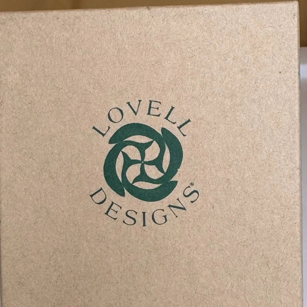Lovell Design - Notre Dame West Drop Gold Plated Earrings, IOB - Picture 6 of 6